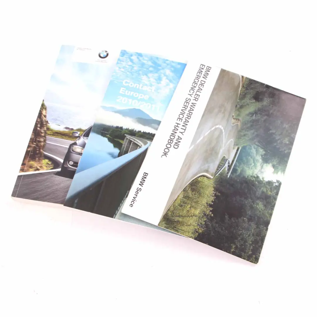BMW E90 LCI Owner's Handbook E91 Instruction Manual Book Pouch Case Wallet Set - SKU 2605543-1 - Part number 2605543