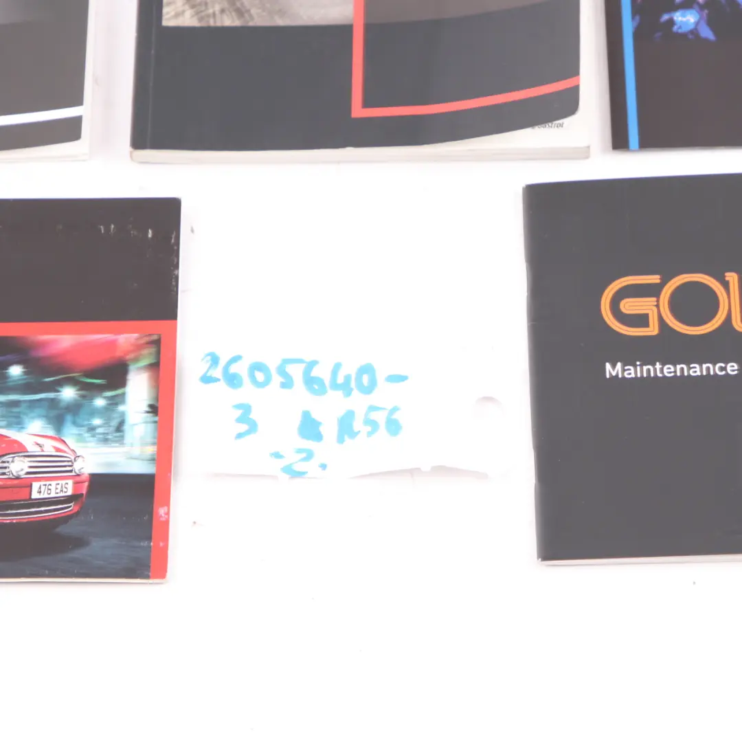 Service Booklet Owner's Handbook Pouch Case Wallet Set to Mini R56 R57 LCI with Part number 2605640 Mini R56 R57 LCI Service Booklet Owner's Handbook Pouch Case Wallet Set - SKU 2605640-3 - Part number 2605640