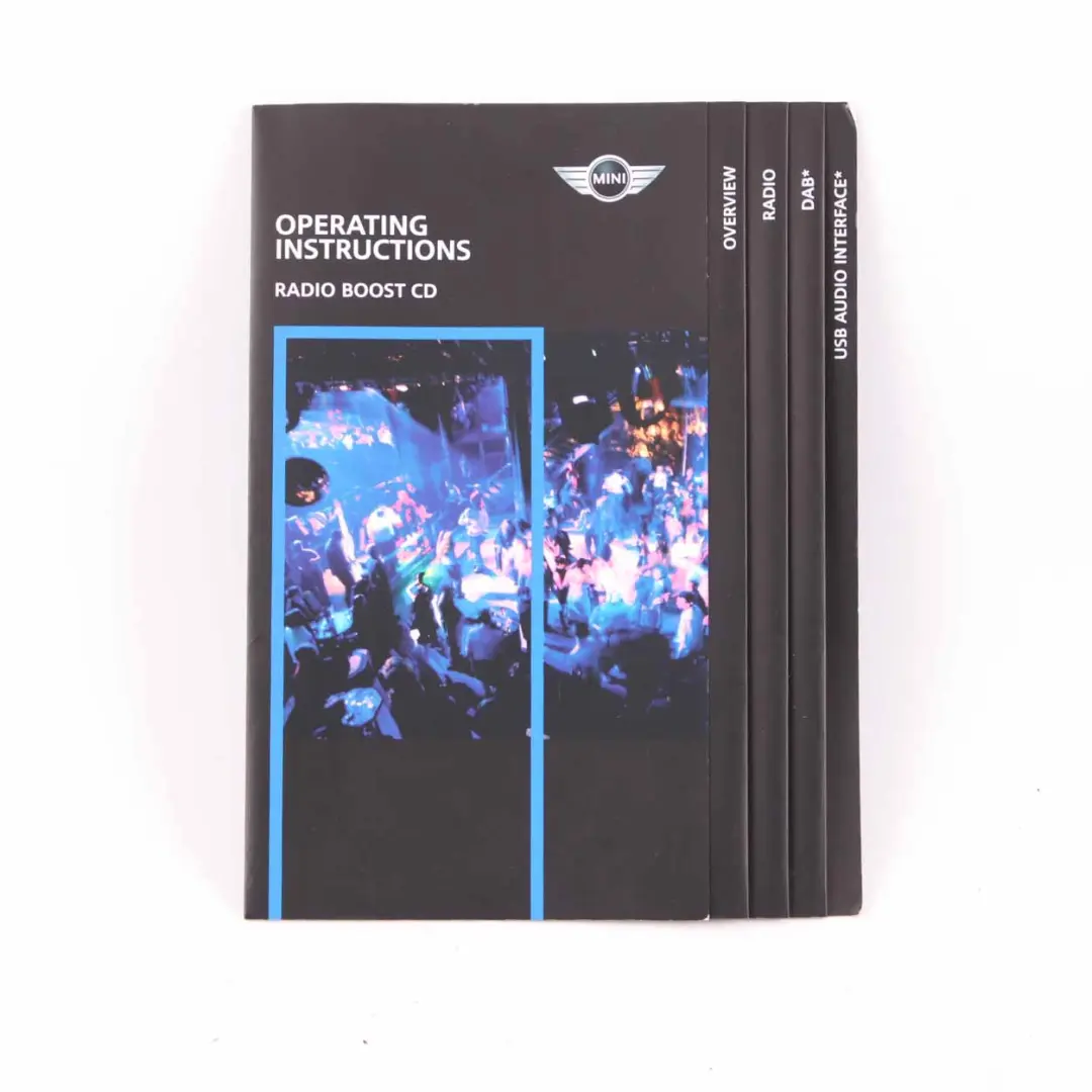 Mini R56 R57 LCI Service Booklet Owner's Handbook Pouch Case Wallet Set - SKU 2605640-3 - Part number 2605640