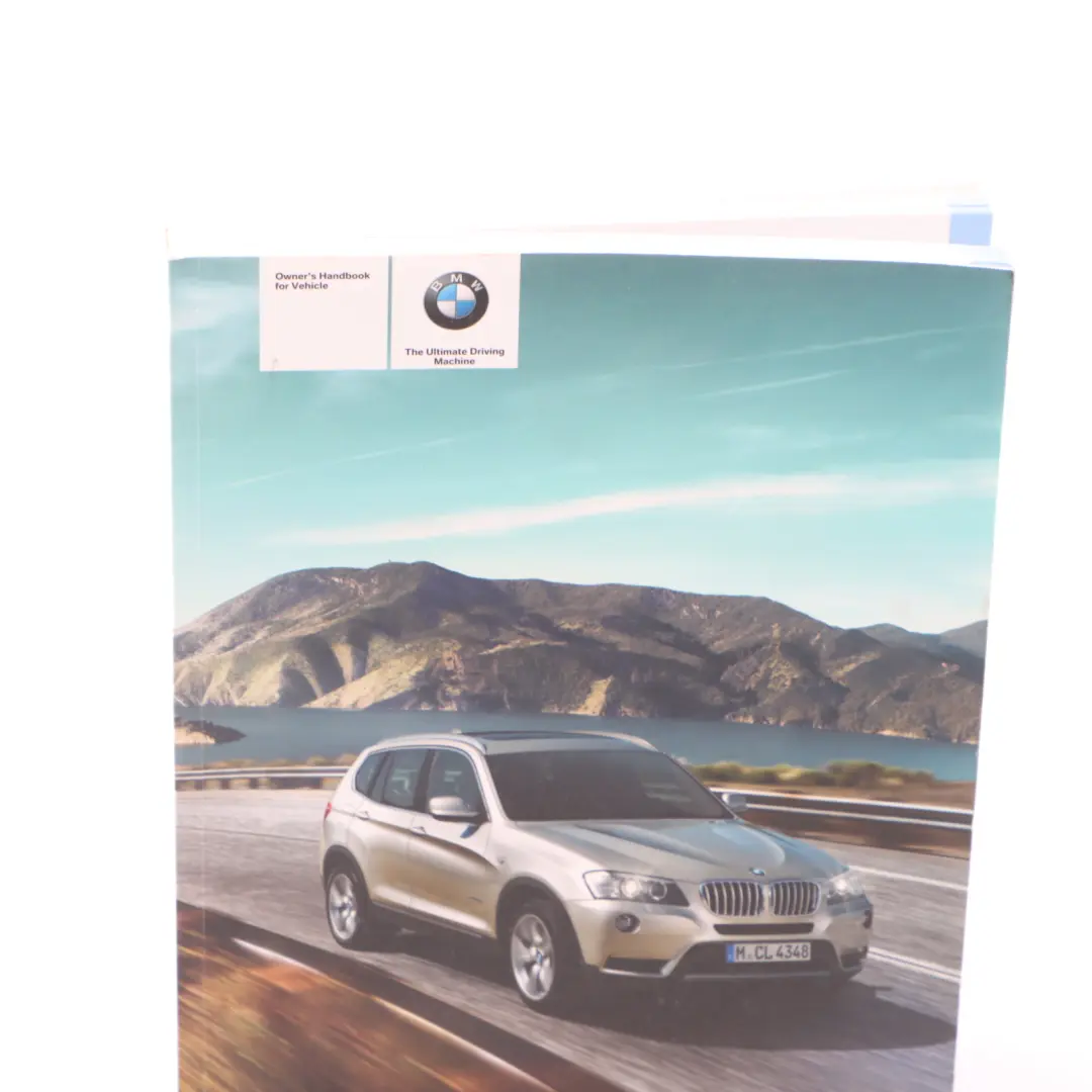 BMW X4 F26 Owner's Manual Book Handbook Instruction - SKU 2606567 - Part number 2606567