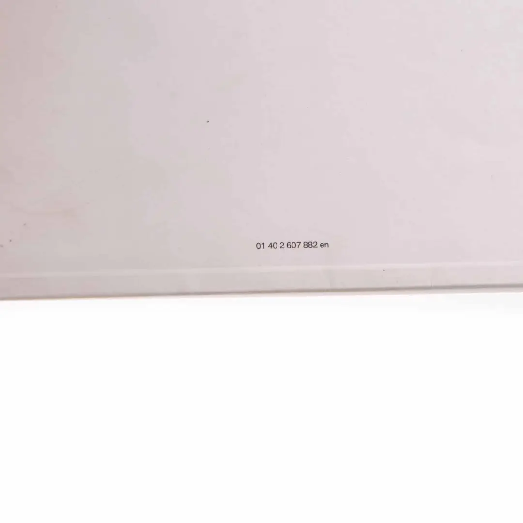 Owner's Handbook Instructions Pouch Case Wallet Set to BMW F10 with Part number 2607882 BMW F10 Owner's Handbook Instructions Pouch Case Wallet Set - SKU 2607882 - Part number 2607882