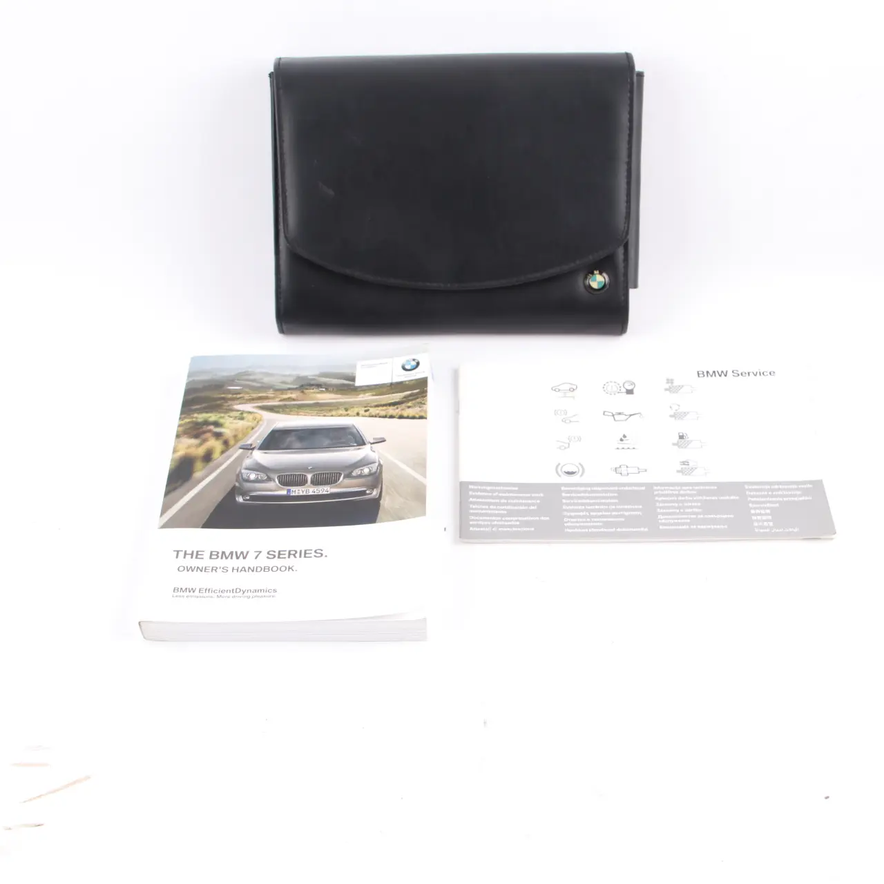 BMW F01 F02 Service Booklet Owner's Handbook Set Pouch Case Wallet