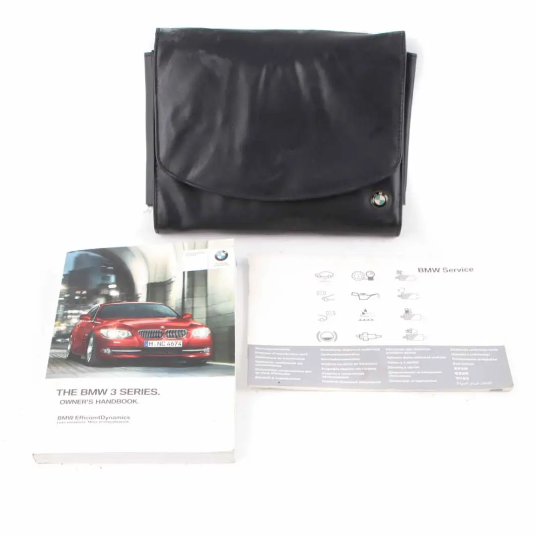 Service Booklet Owner's Handbook Pouch Case Wallet Set to BMW E92 LCI with Part number 2609315 BMW E92 LCI Service Booklet Owner's Handbook Pouch Case Wallet Set - SKU 2609315 - Part number 2609315