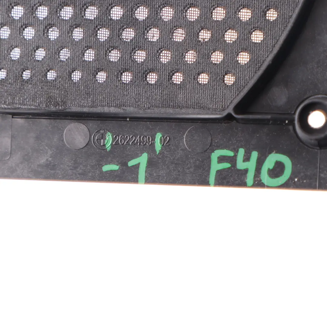 Cover Bass Speaker BMW F40 MINI F54 F55 Shield Finisher Central Bass - SKU 2622499-1 - Part number 2622499