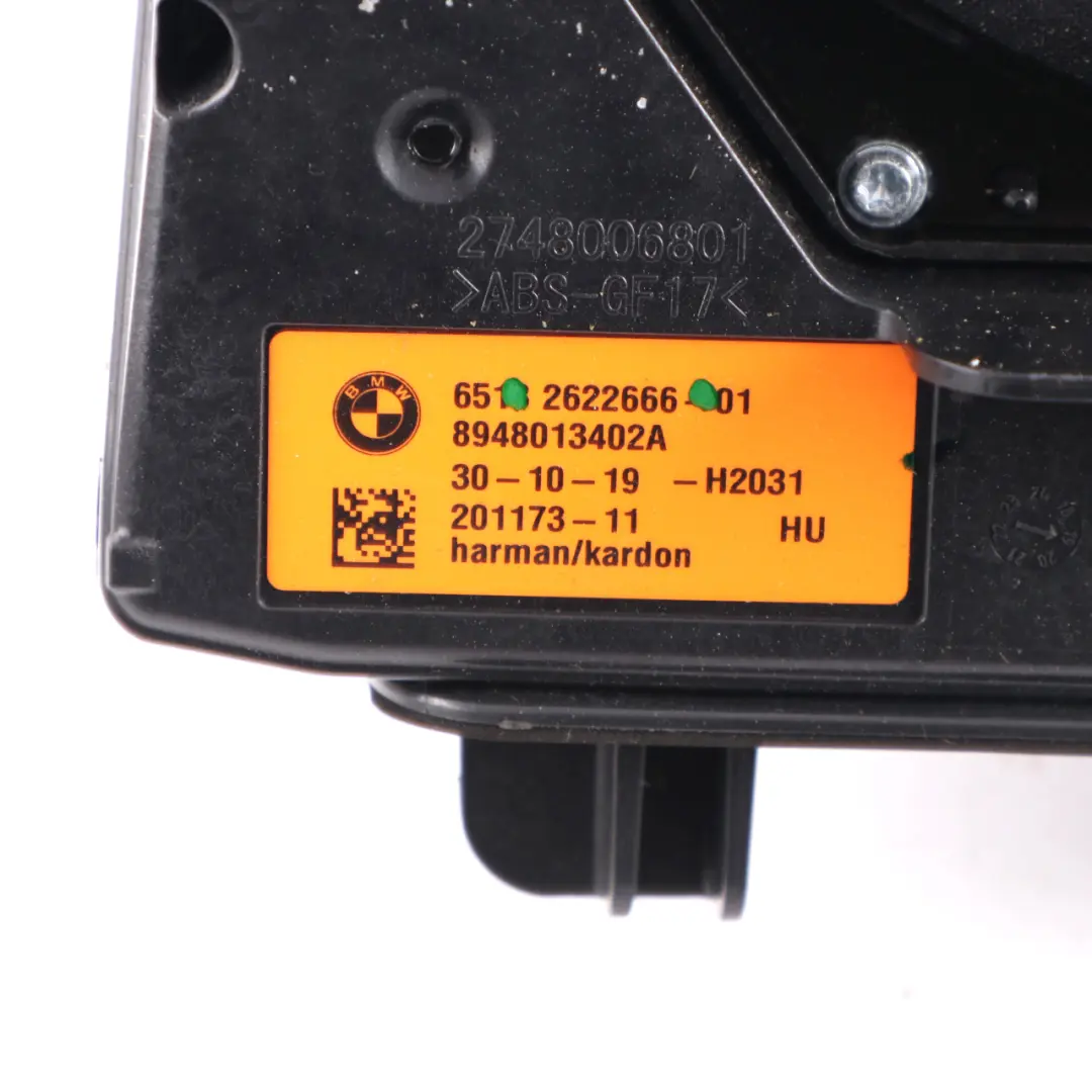 BMW F40 Central Bass Speaker Subwoofer Woofer Right O/S Harman Kardon - SKU 2622666 - Part number 2622666