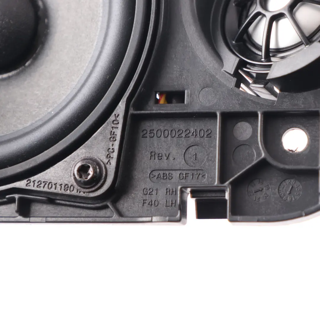 Głośnik Podsufitki Lewy Tył HiFi Harman Kardon do BMW F40 o numerze 2622777 BMW F40 Głośnik Podsufitki Lewy Tył HiFi Harman Kardon - SKU 2622777 - Numer Części 2622777