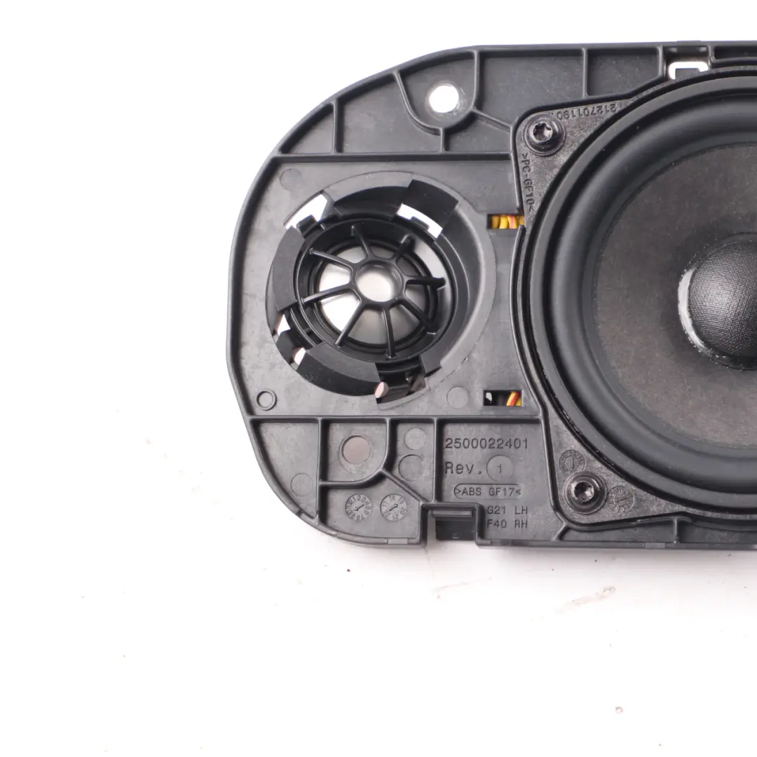 Altoparlante Hifi Superiore Destro Harman Kardon per BMW F40 con numero di parte 2622778 BMW F40 Altoparlante Hifi Superiore Destro Harman Kardon - SKU 2622778 - Numero di parte 2622778