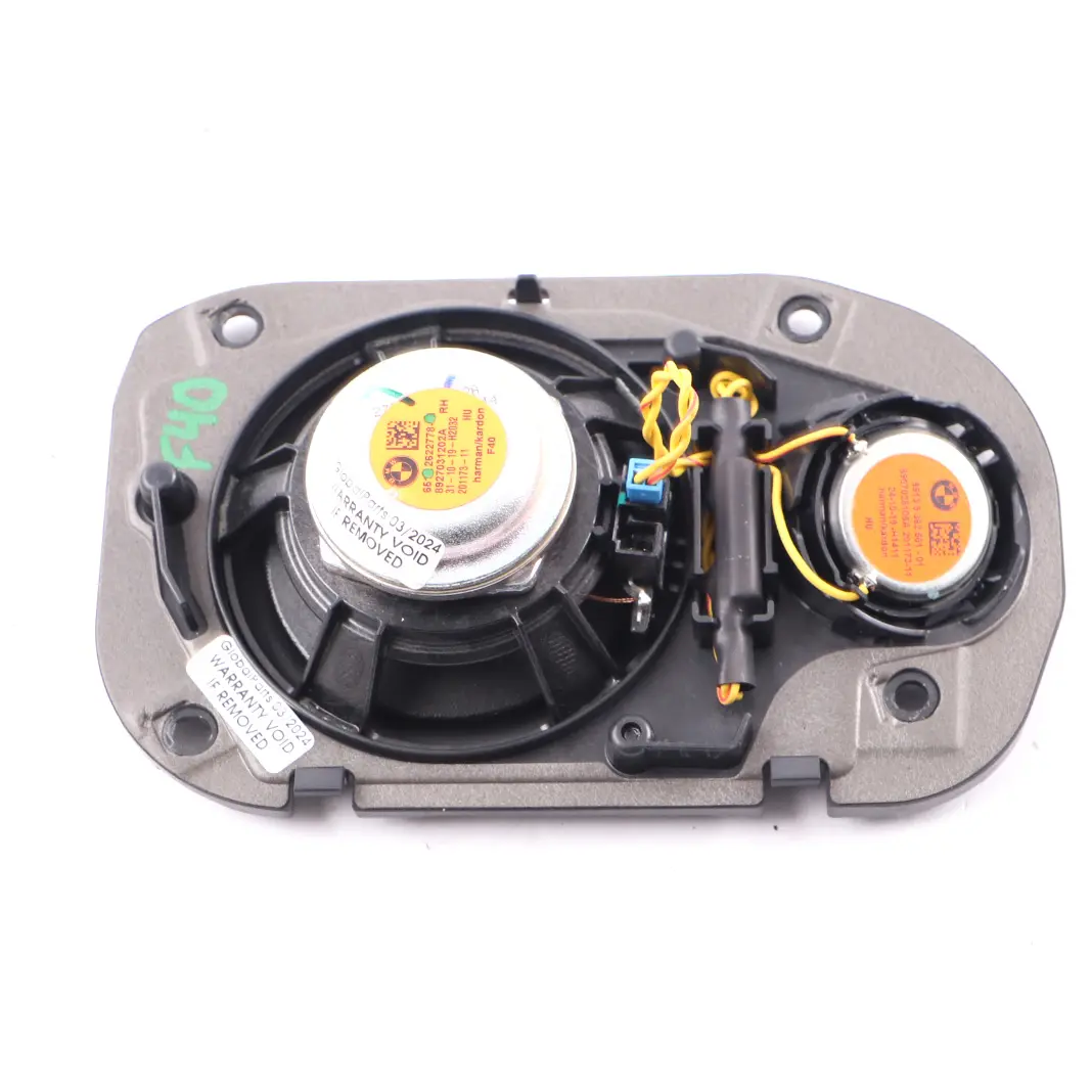 Głośnik Podsufitki Prawy Tył Hifi Harman Kardon do BMW F40 o numerze 2622778 BMW F40 Głośnik Podsufitki Prawy Tył Hifi Harman Kardon - SKU 2622778 - Numer Części 2622778