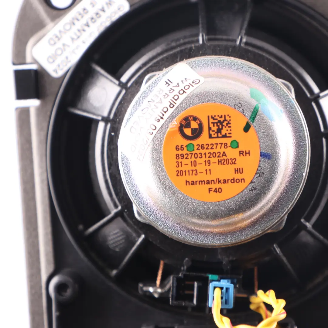 Dach Himmel Laut Sprecher Hifi Rechts Lautsprecher Harman Kardon für BMW F40 mit Teilenummer 2622778 BMW F40 Dach Himmel Laut Sprecher Hifi Rechts Lautsprecher Harman Kardon - SKU 2622778 - Teilenummer 2622778