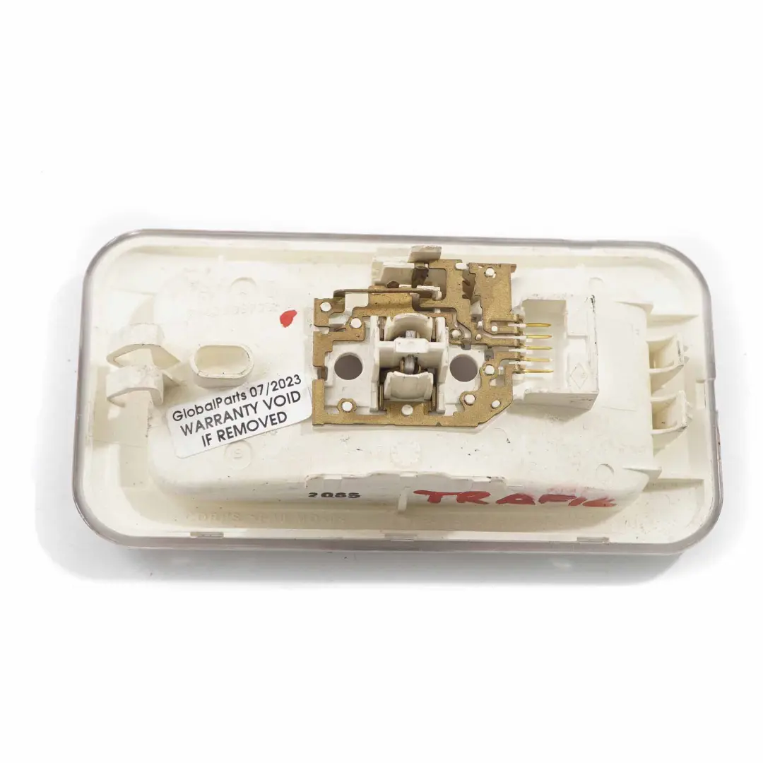 Roof Light Rear Headliner Interior Light Lamp to Renault Trafic II with Part number 264306877R Renault Trafic II Roof Light Rear Headliner Interior Light Lamp - SKU 264306877R - Part number 264306877R