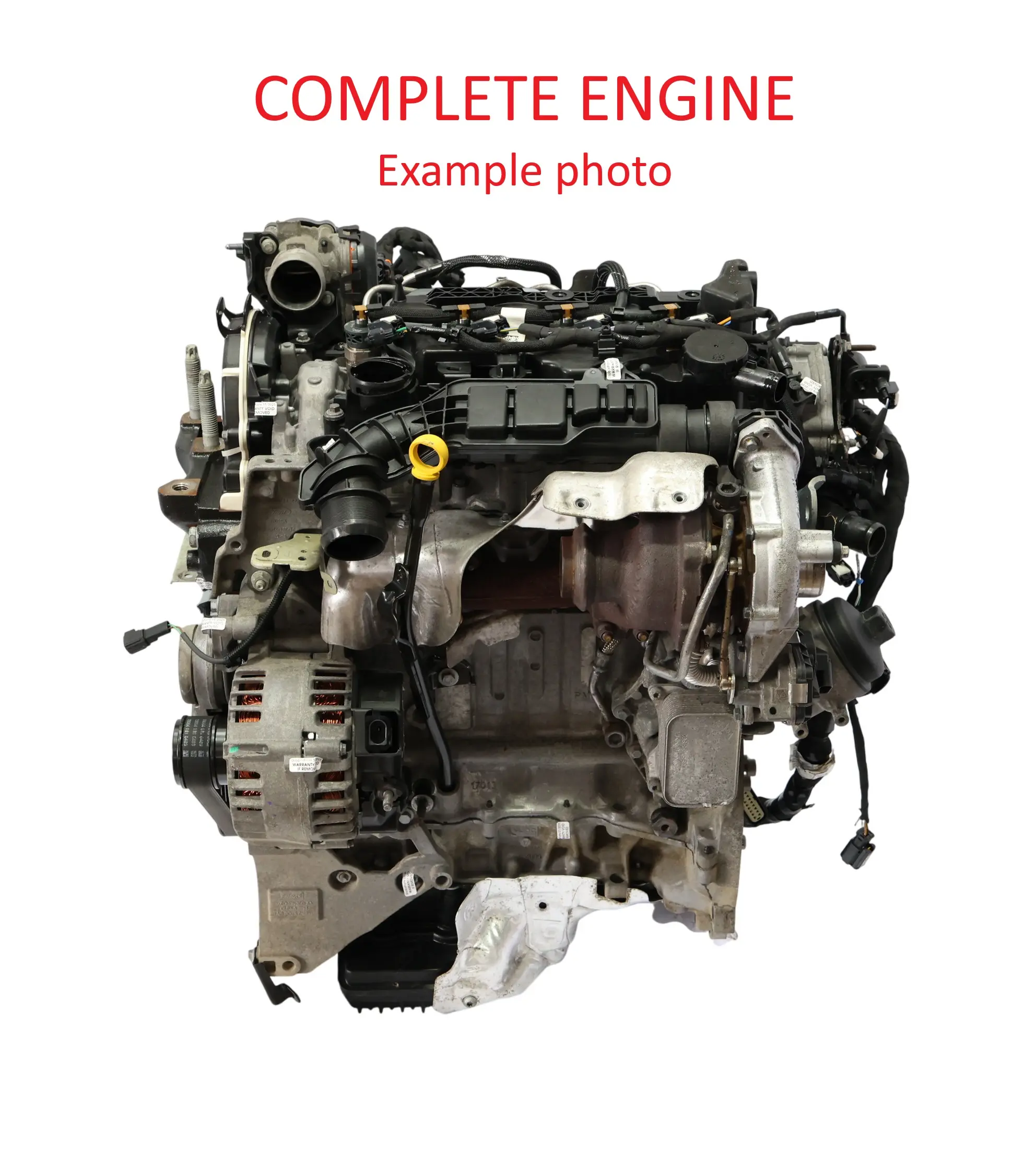 Ford Transit Connect Mk2 1.5 Duratorq TDCi Bare Engine Neo 100HP 99k, WARRANTY