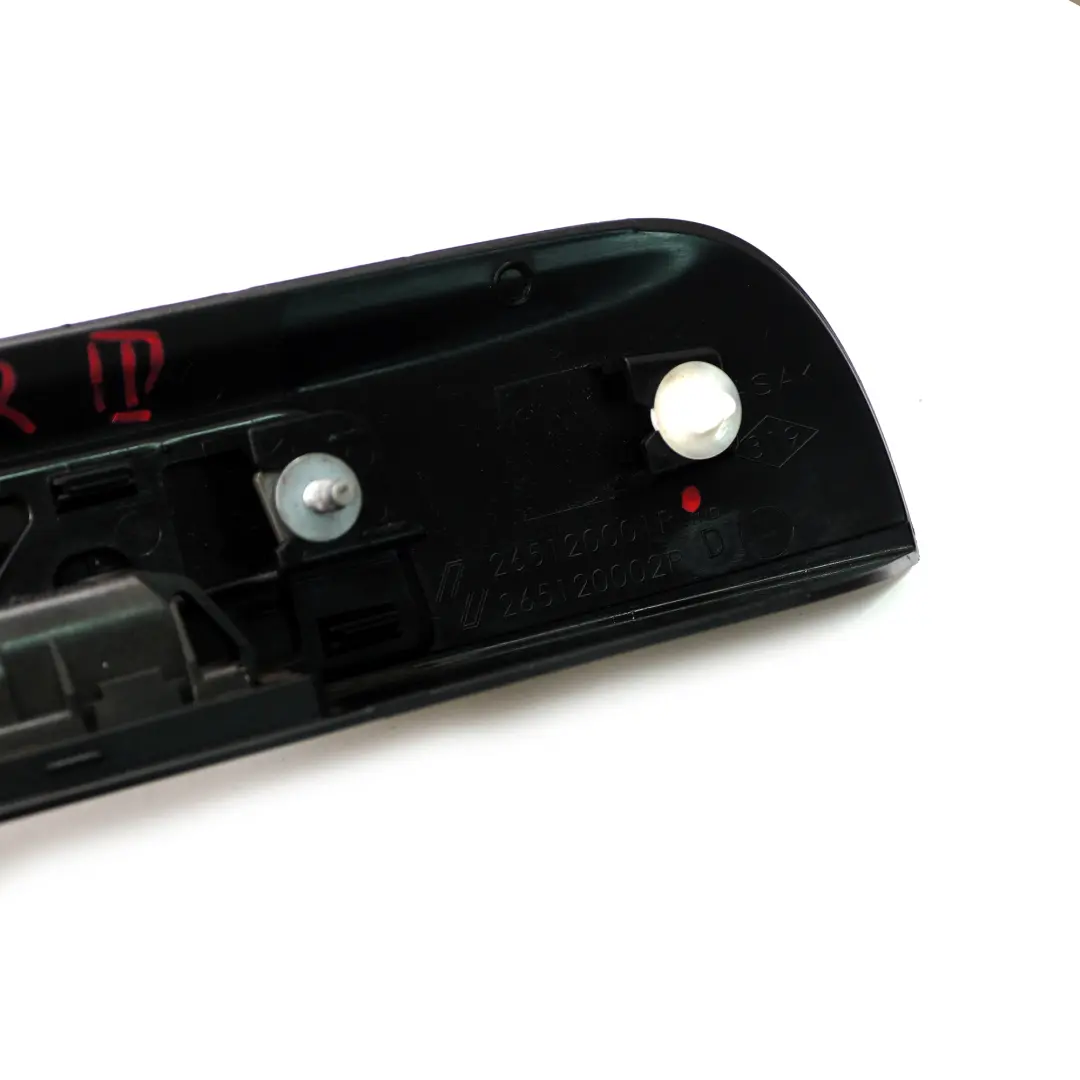 Embellecedor Maletero Renault Master 3 III Tapa Tira de Luz Trasera para con número de pieza 265120001P Embellecedor Maletero Renault Master 3 III Tapa Tira de Luz Trasera - SKU 265120001P - Número de pieza 265120001P