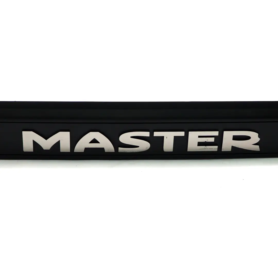 Renault Master 3 III Cache plaque d'immatriculation arrière - SKU 265120001P - Numéro de pièce 265120001P