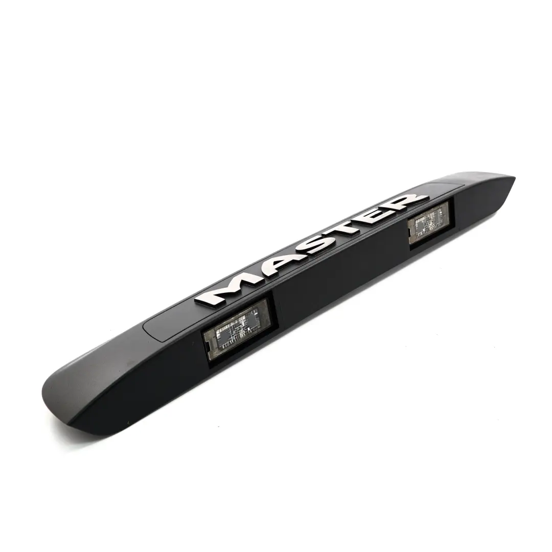 Renault Master 3 III Trunk Trim Rear License Plate Light Strip Cover - SKU 265120001P - Part number 265120001P
