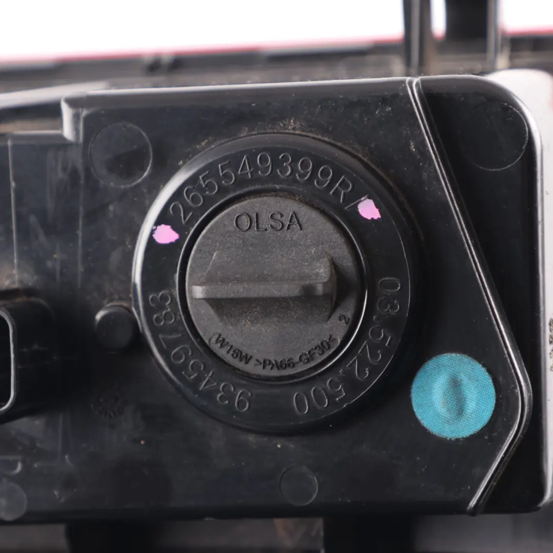 Nebelscheinwerfer Renault Trafic 3 Opel Vivaro B Rückleuchte Rechts für mit Teilenummer 265549399R Nebelscheinwerfer Renault Trafic 3 Opel Vivaro B Rückleuchte Rechts - SKU 265549399R - Teilenummer 265549399R