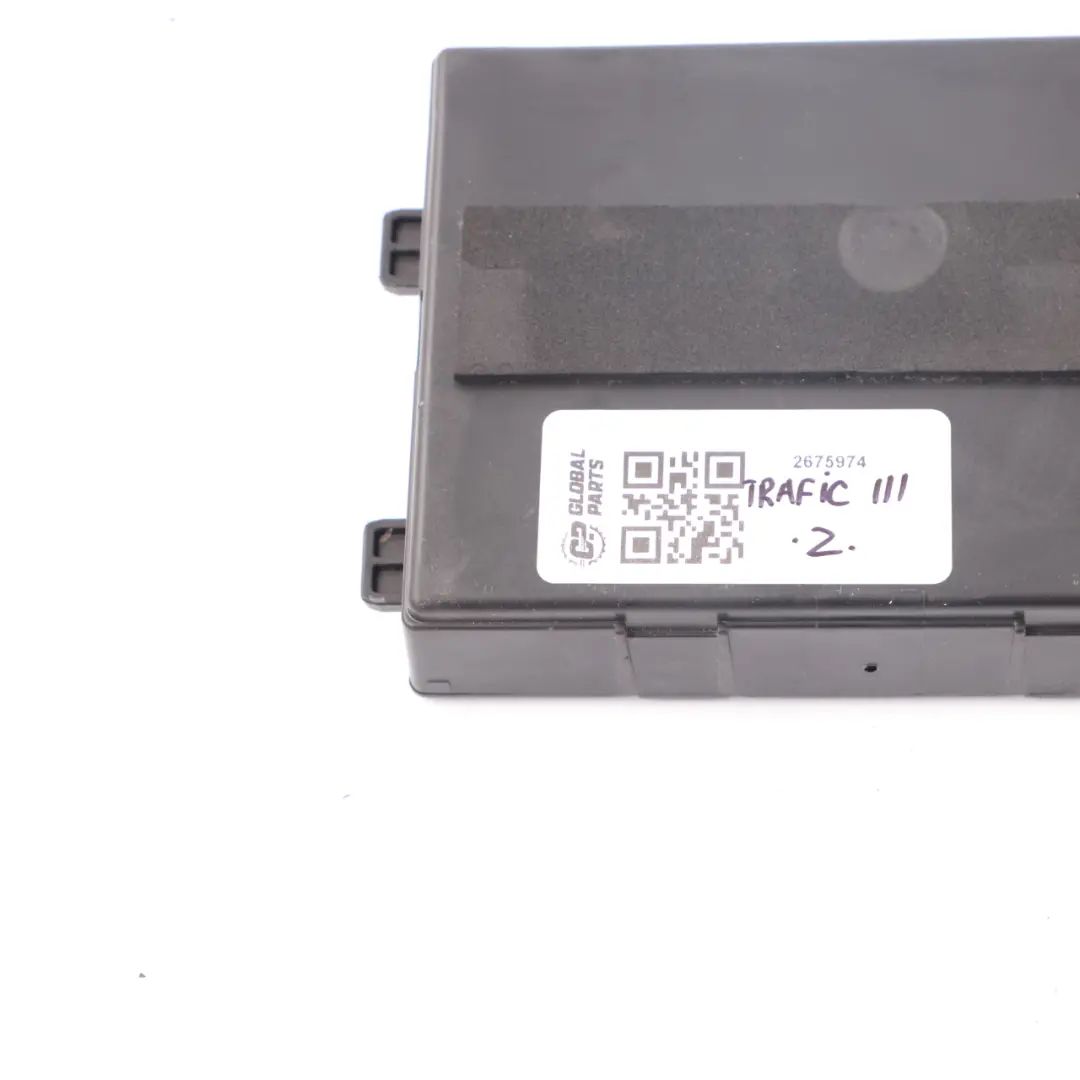 Body Control Module to Vauxhall Vivaro B Renault Trafic III 1.6 Diesel BCM with Part number 2675974 Vauxhall Vivaro B Renault Trafic III 1.6 Diesel BCM Body Control Module - SKU 2675974 - Part number 2675974