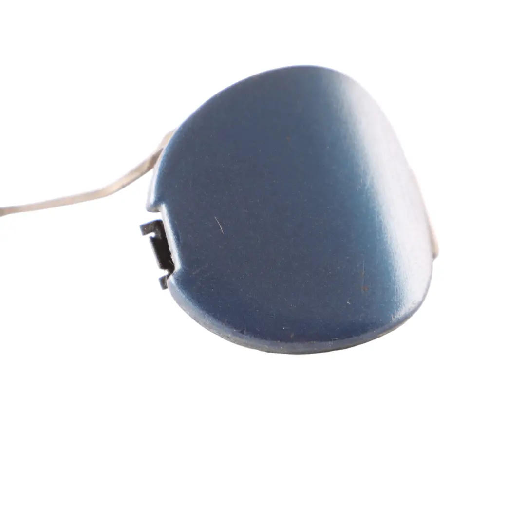 Hook Cover Rear Convertible Flap Towing Eye Topaz Blue Metallic - 364 to BMW E46 with Part number 2695274 BMW E46 Hook Cover Rear Convertible Flap Towing Eye Topaz Blue Metallic - 364 - SKU 2695274-TPB - Part number 2695274