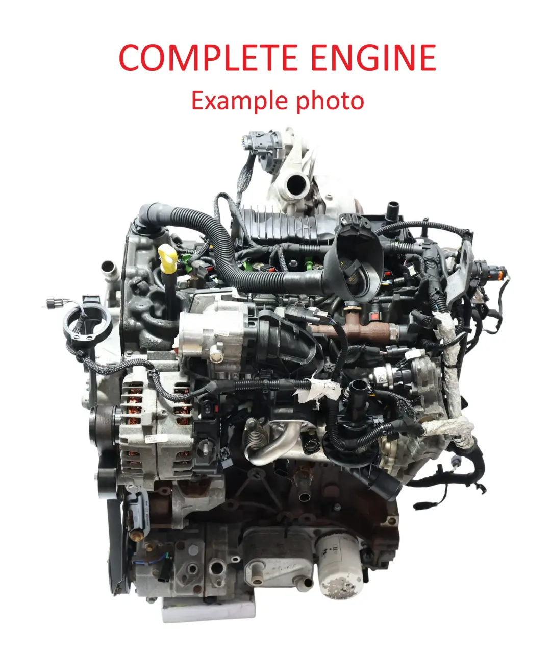 Ford Transit Custom Unkomplett Motor BLFB BLFA 2.0 Ecoblue 105 TKM, GARANTIE - SKU 2704367 - Teilenummer 2704367