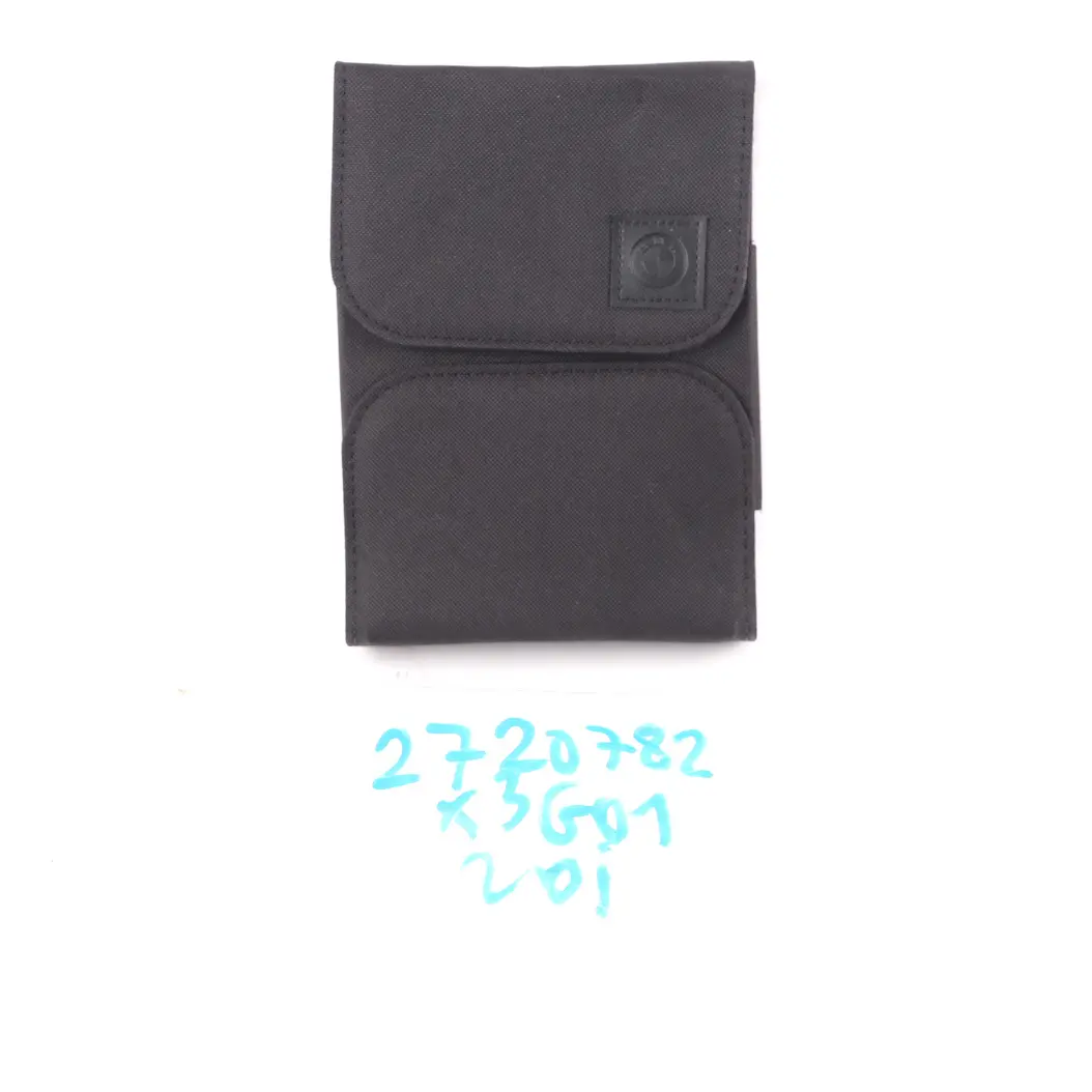 Owner's Handbook Instruction Book Set Wallet Case Pouch to BMW X3 G01 with Part number 2720782 BMW X3 G01 Owner's Handbook Instruction Book Set Wallet Case Pouch - SKU 2720782 - Part number 2720782