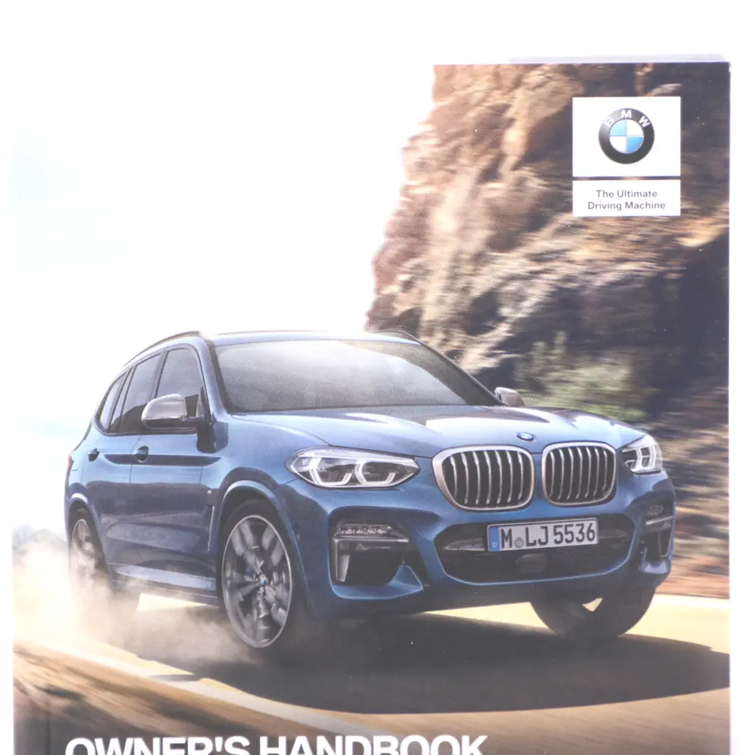 Owner's Handbook Instruction Book Set Wallet Case Pouch to BMW X3 G01 with Part number 2720782 BMW X3 G01 Owner's Handbook Instruction Book Set Wallet Case Pouch - SKU 2720782 - Part number 2720782