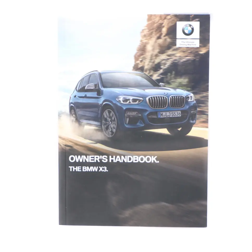 Owner's Handbook Instruction Book Set Wallet Case Pouch to BMW X3 G01 with Part number 2720782 BMW X3 G01 Owner's Handbook Instruction Book Set Wallet Case Pouch - SKU 2720782 - Part number 2720782