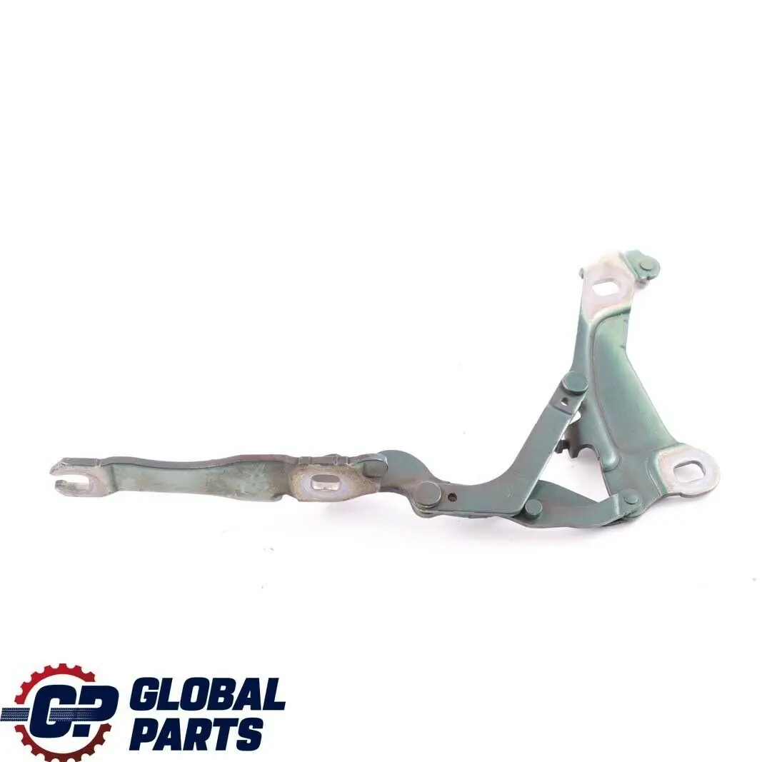 Left hood bonnet hinge British Racing Green N/S to Mini Cooper R55 R56 with Part number 2751203 Mini Cooper R55 R56 Left hood bonnet hinge British Racing Green N/S - SKU 2751203-BRG - Part number 2751203