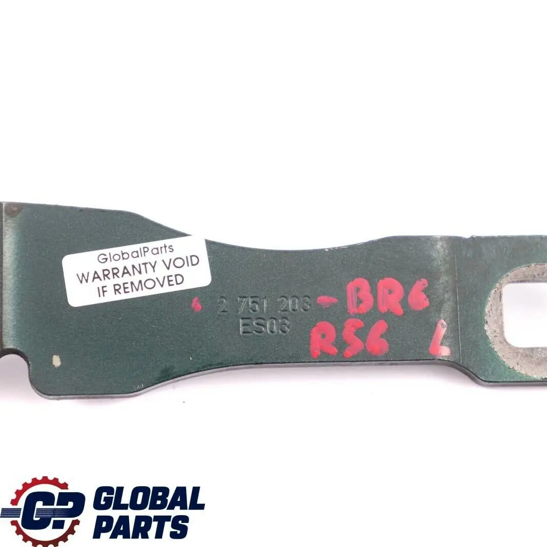 Left hood bonnet hinge British Racing Green N/S to Mini Cooper R55 R56 with Part number 2751203 Mini Cooper R55 R56 Left hood bonnet hinge British Racing Green N/S - SKU 2751203-BRG - Part number 2751203