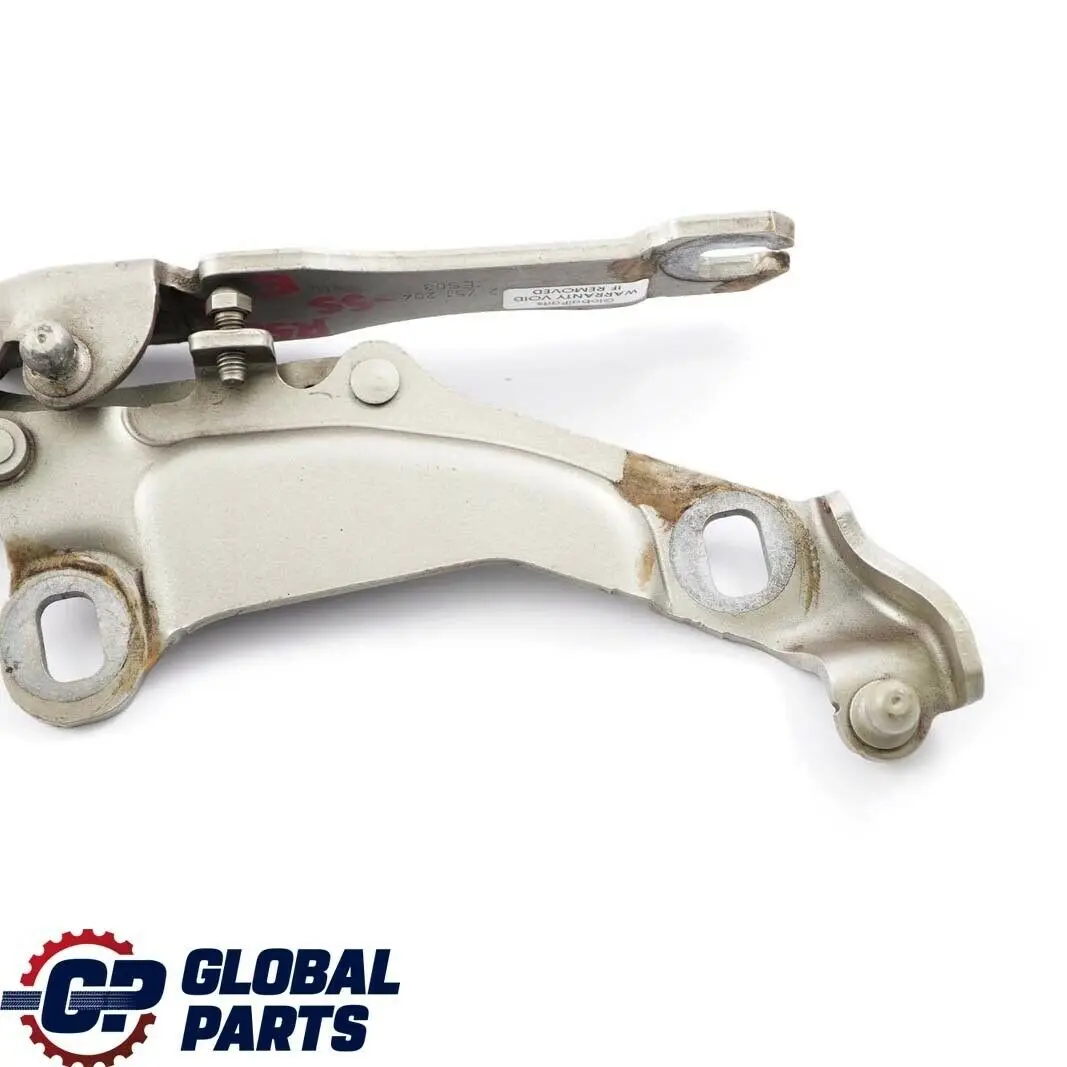 Hood Bonnet Hinge Right O/S Sparkling Silver A60 2751204 to Mini R55 R56 Engine with Part number 7211640 Mini R55 R56 Engine Hood Bonnet Hinge Right O/S Sparkling Silver A60 2751204 - SKU 2751204-SS - Part number 7211640