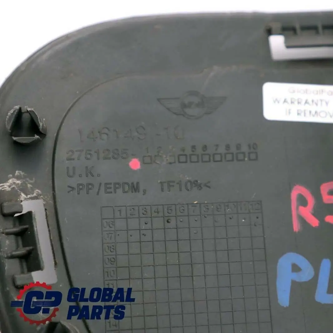 Front Bumper Bottom Trim Grille Panel Petrol to Mini Cooper One R56 with Part number 2751285 Mini Cooper One R56 Front Bumper Bottom Trim Grille Panel Petrol - SKU 2751285 - Part number 2751285