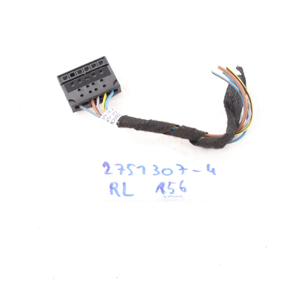 Lamp Mini R56 R57 Tail Light Left Plug Socket Wiring Cable 6984754 to Rear with Part number 2751307 Rear Lamp Mini R56 R57 Tail Light Left Plug Socket Wiring Cable 6984754 - SKU 2751307-4 - Part number 2751307