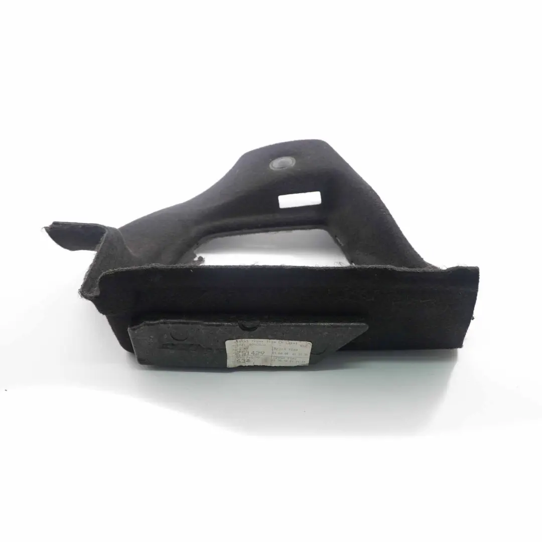 Trunk Trim Cover Rear Left N/S Boot Lateral Panel Covering to Mini R56 with Part number 2751429 Mini R56 Trunk Trim Cover Rear Left N/S Boot Lateral Panel Covering - SKU 2751429 - Part number 2751429