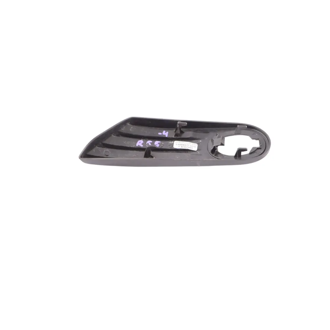 Parrilla aletas Embellecedor indicador delantero derecho para Mini R55 R56 R57 con número de pieza 2751504 Mini R55 R56 R57 Parrilla aletas Embellecedor indicador delantero derecho - SKU 2751504-4 - Número de pieza 2751504