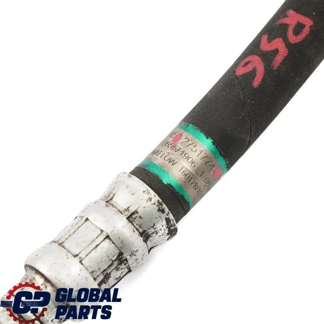 BMW Mini R55 R56 Druckleitung Kompressor-Kondensator mit Doppelrohr Alu 2751774 - SKU 2751774-1 - Teilenummer 64502751774 64502751470