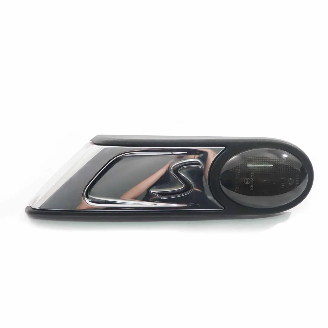 Indicatore direzione laterale cromato per Mini Cooper S R55 R56 R57 con numero di parte 2751969 Mini Cooper S R55 R56 R57 Indicatore direzione laterale cromato - SKU 2751969-3 - Numero di parte 2751969