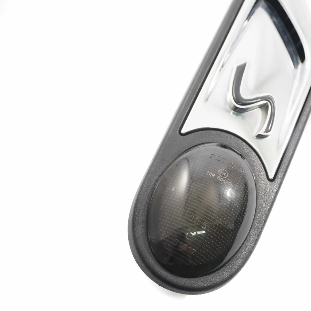 Indicatore direzione laterale cromato per Mini Cooper S R55 R56 R57 con numero di parte 2751969 Mini Cooper S R55 R56 R57 Indicatore direzione laterale cromato - SKU 2751969-3 - Numero di parte 2751969