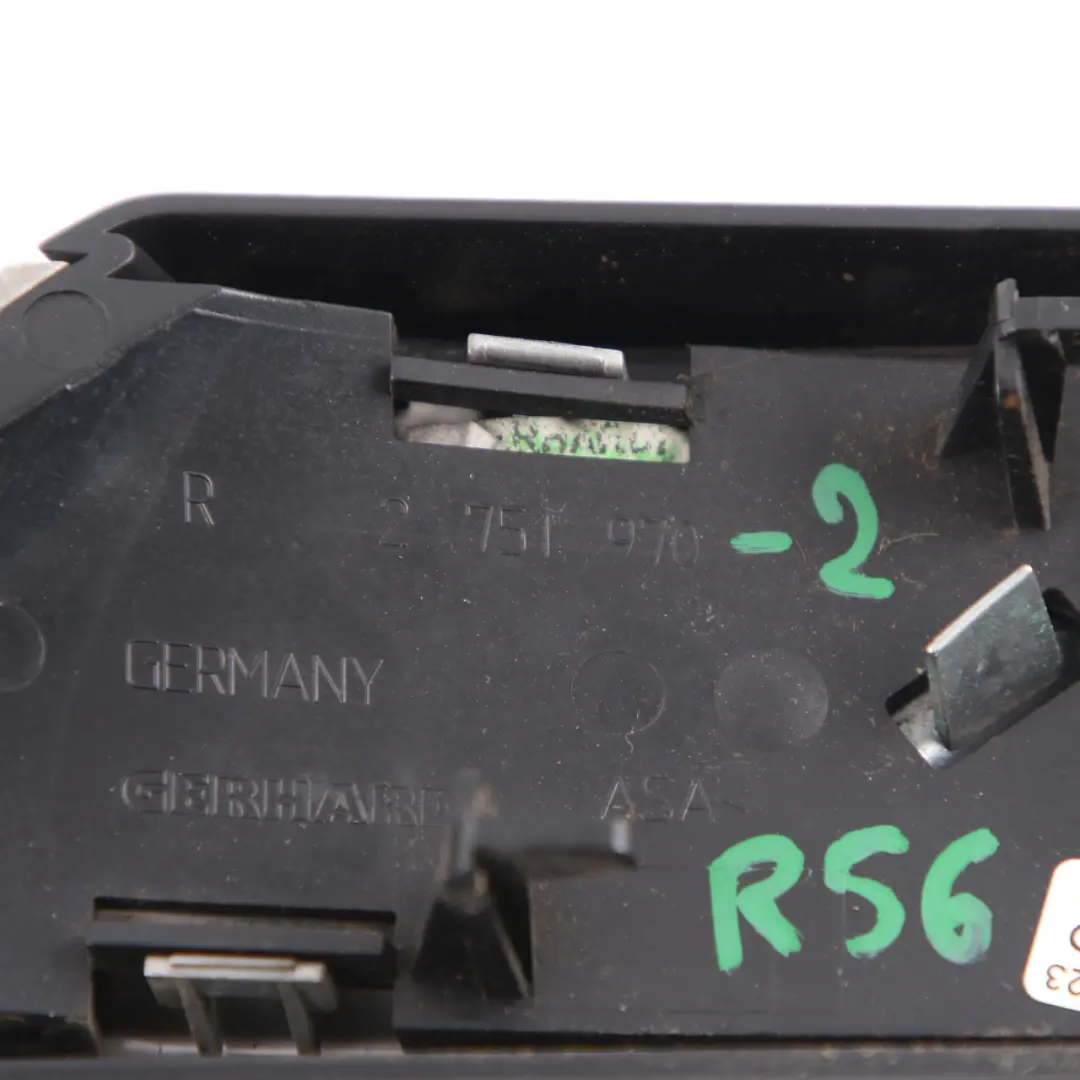 Right Direction Turn Side Indicator Chrome O/S to Mini Cooper S R55 R56 R57 with Part number 2751970 Mini Cooper S R55 R56 R57 Right Direction Turn Side Indicator Chrome O/S - SKU 2751970-2 - Part number 2751970