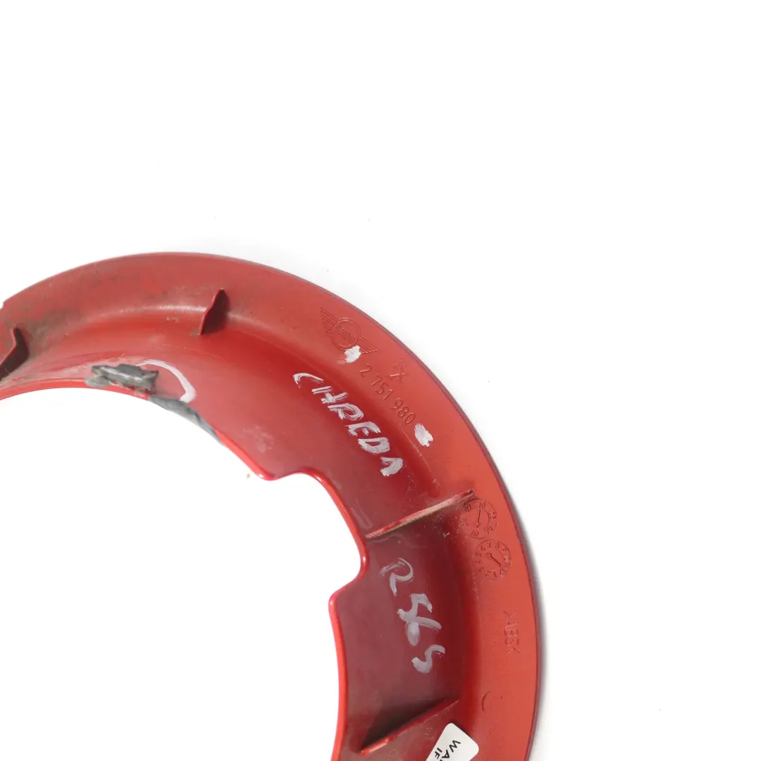 Mini Cooper S R55 R56 Fuel Filler Flap Surround Panel Housing Chili Red - 851 - SKU 2751980-CHRED - Part number 0430310
