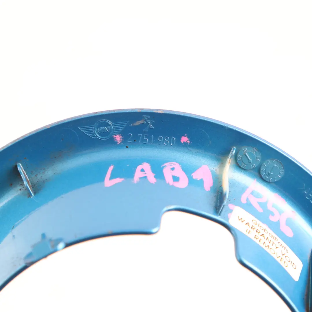 Osłona wlewu paliwa Laser Blue do Mini Cooper S R56 o numerze 2751980 Mini Cooper S R56 Osłona wlewu paliwa Laser Blue - SKU 2751980-LAB1 - Numer Części 2751980