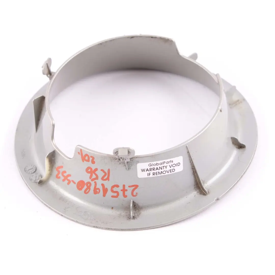 Filler Flap Housing Surround Panel Sparkling Silver A60 to MINI Cooper S R56 3 Fuel with Part number 2751980 MINI Cooper S R56 3 Fuel Filler Flap Housing Surround Panel Sparkling Silver A60 - SKU 2751980-SS3 - Part number 2751980