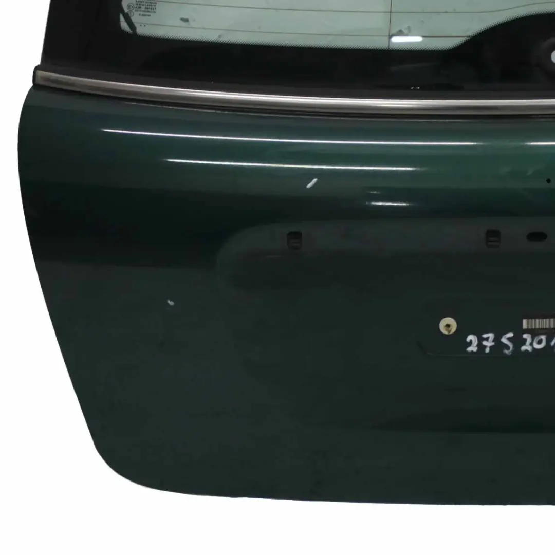 Trunk Lid Tailgate Boot Lid British Racing Green - A67 to Mini Cooper R56 with Part number 2752015 Mini Cooper R56 Trunk Lid Tailgate Boot Lid British Racing Green - A67 - SKU 2752015-BRG1 - Part number 2752015