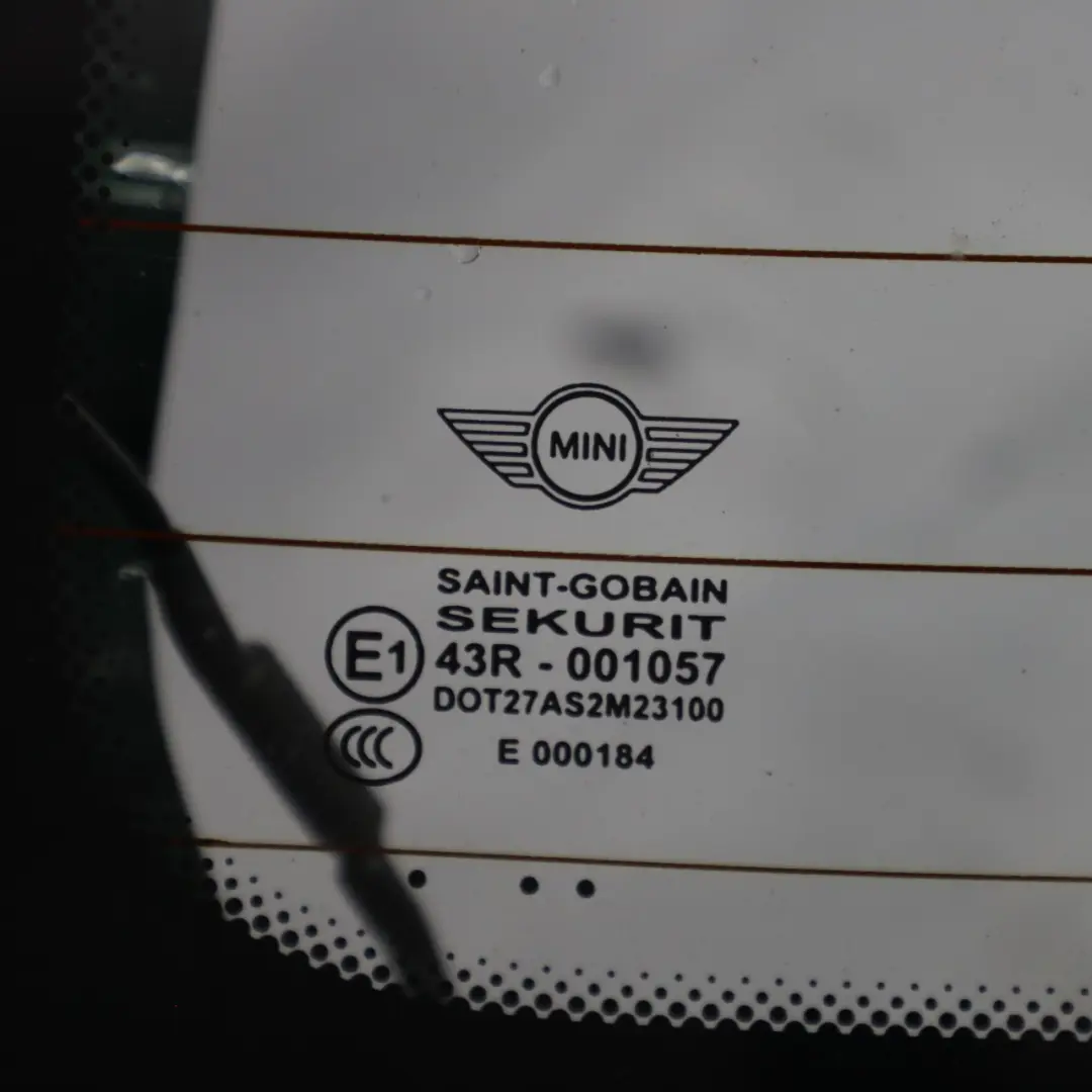 Trunk Lid Tailgate Boot Lid British Racing Green - A67 to Mini Cooper R56 with Part number 2752015 Mini Cooper R56 Trunk Lid Tailgate Boot Lid British Racing Green - A67 - SKU 2752015-BRG1 - Part number 2752015