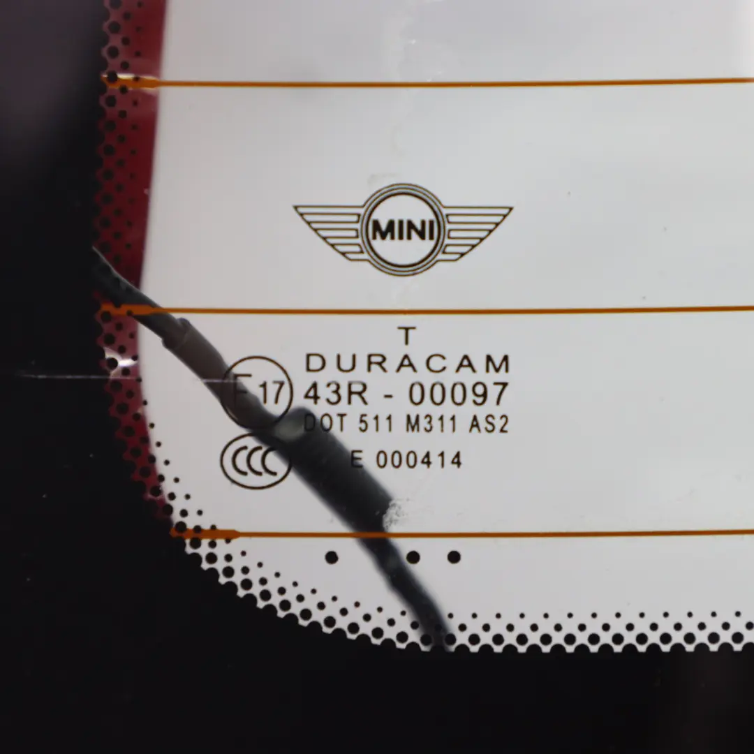 Mini Cooper R56 Klapa Pokrywa Bagażnika Tył Czerwona Chili Red - 851 - SKU 2752015-CHRED2 - Numer Części 2752015