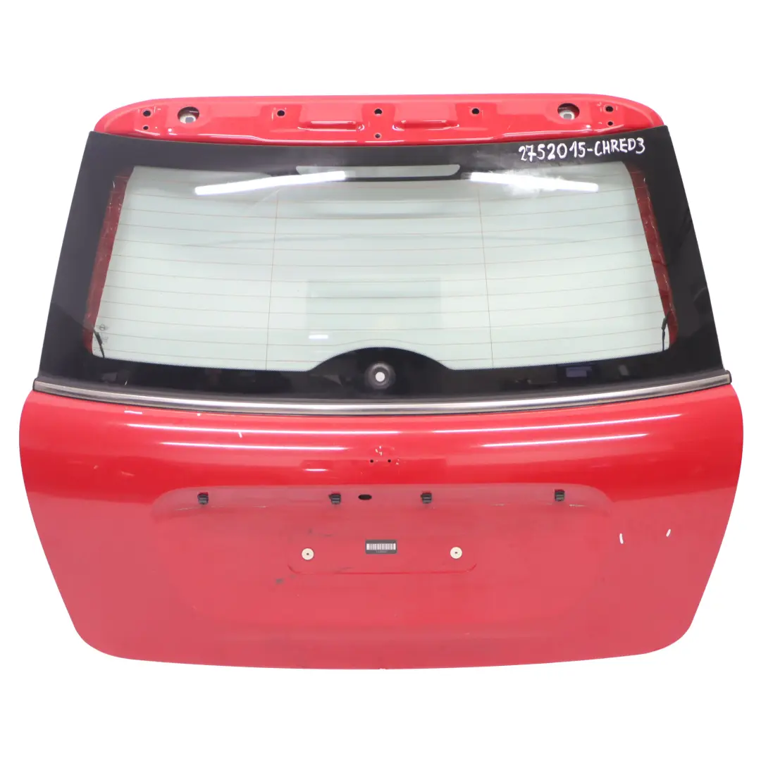 Mini Cooper R56 Trunk Lid Tailgate Boot Lid Chili Red - 851 - SKU 2752015-CHRED3 - Part number 2752015