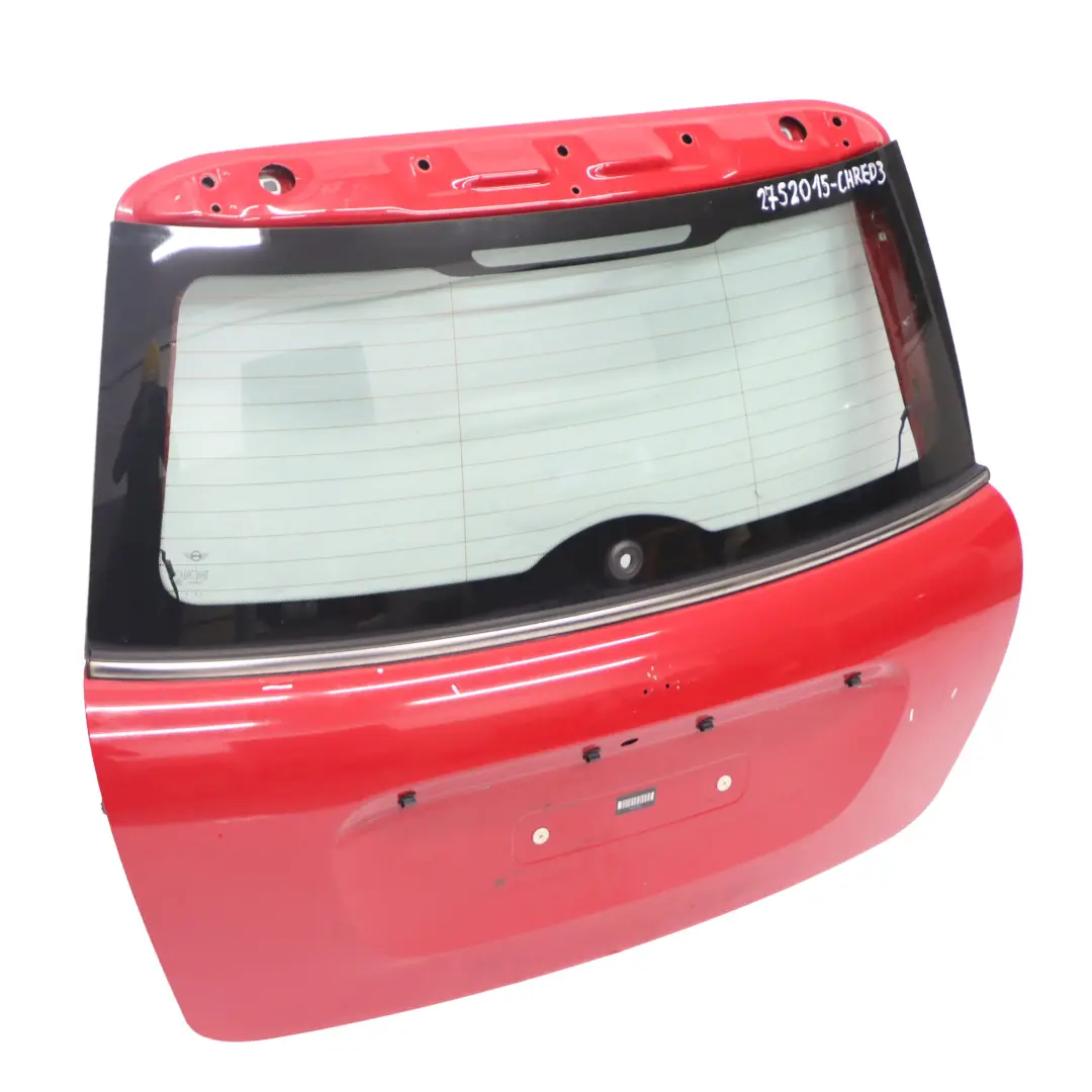 Mini Cooper R56 Trunk Lid Tailgate Boot Lid Chili Red - 851 - SKU 2752015-CHRED3 - Part number 2752015