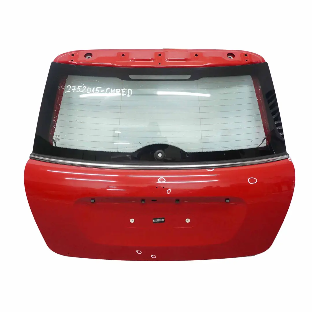 Trunk Lid Tailgate Boot Lid Chili Red - 851 to Mini Cooper R56 with Part number 2752015 Mini Cooper R56 Trunk Lid Tailgate Boot Lid Chili Red - 851 - SKU 2752015-CHRED - Part number 2752015