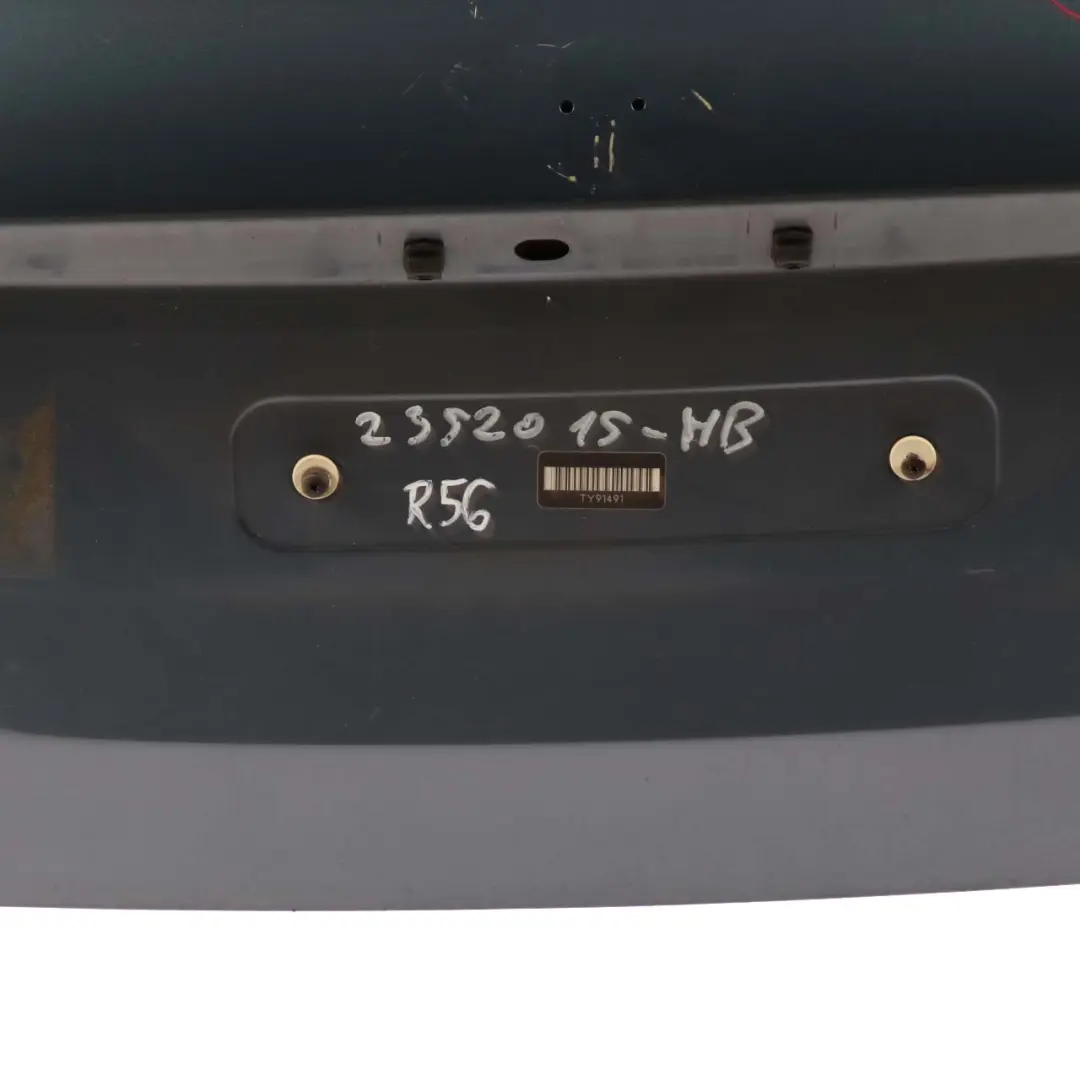 Boot Trunk Lid Tailgate Horizon Blue Metallic - A93 to Mini R56 with Part number 2752015 Mini R56 Boot Trunk Lid Tailgate Horizon Blue Metallic - A93 - SKU 2752015-HB1 - Part number 2752015