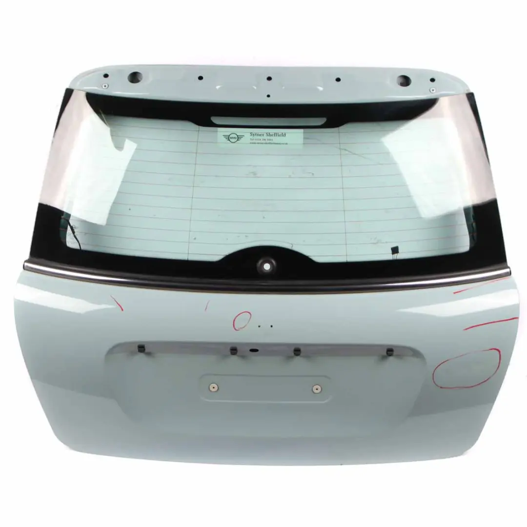 Boot Trunk Lid Tailgate Lid Covering Ice Blue - B28 to Mini R56 with Part number 2752015 Mini R56 Boot Trunk Lid Tailgate Lid Covering Ice Blue - B28 - SKU 2752015-ICE - Part number 2752015
