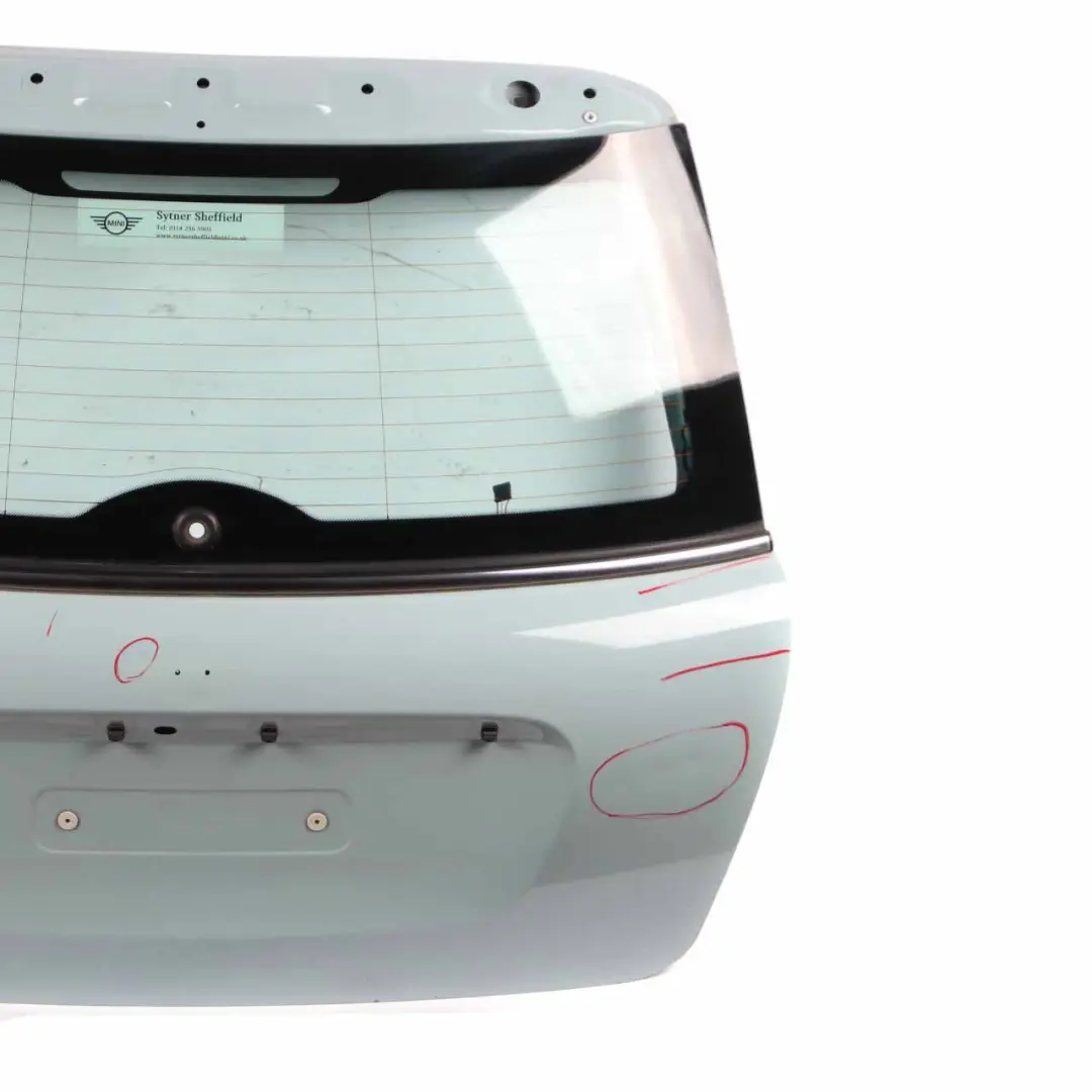 Boot Trunk Lid Tailgate Lid Covering Ice Blue - B28 to Mini R56 with Part number 2752015 Mini R56 Boot Trunk Lid Tailgate Lid Covering Ice Blue - B28 - SKU 2752015-ICE - Part number 2752015