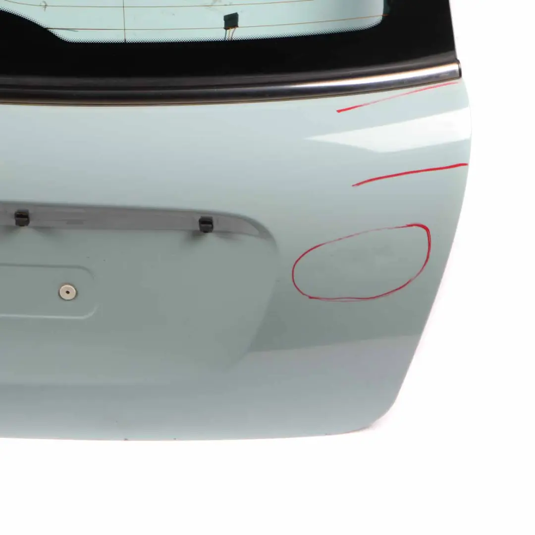 Boot Trunk Lid Tailgate Lid Covering Ice Blue - B28 to Mini R56 with Part number 2752015 Mini R56 Boot Trunk Lid Tailgate Lid Covering Ice Blue - B28 - SKU 2752015-ICE - Part number 2752015