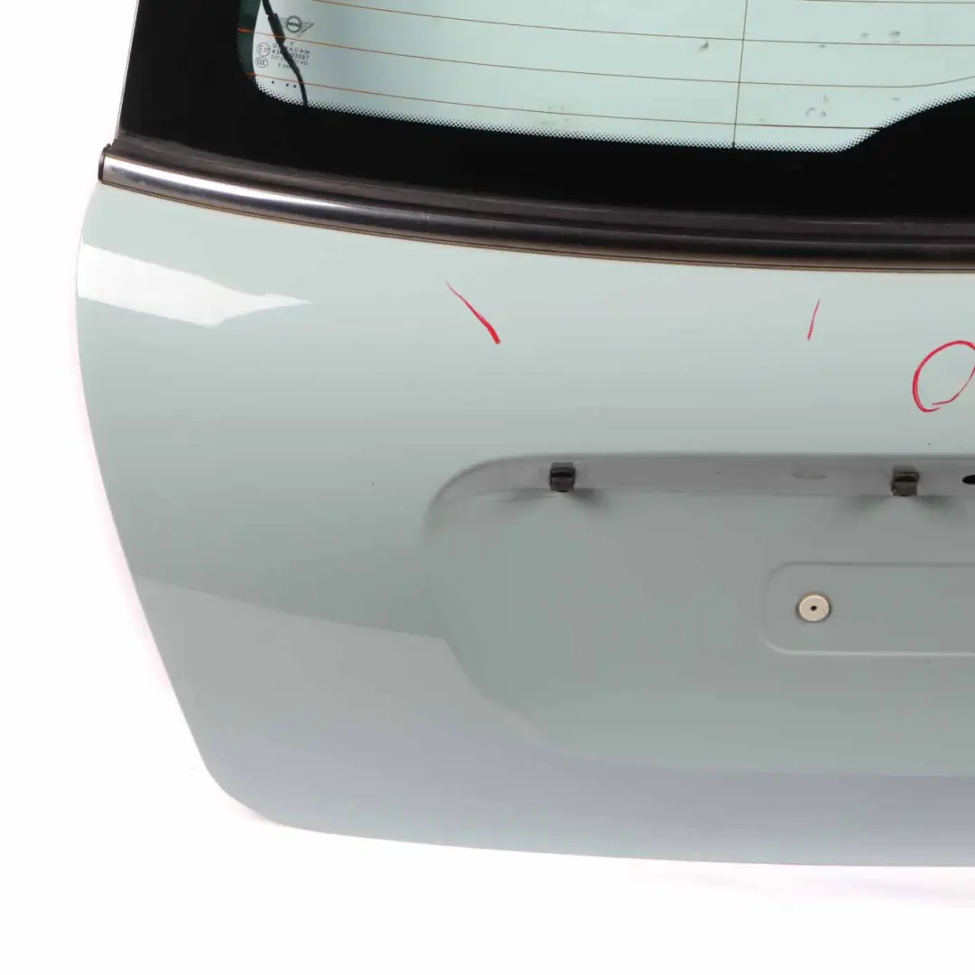 Boot Trunk Lid Tailgate Lid Covering Ice Blue - B28 to Mini R56 with Part number 2752015 Mini R56 Boot Trunk Lid Tailgate Lid Covering Ice Blue - B28 - SKU 2752015-ICE - Part number 2752015
